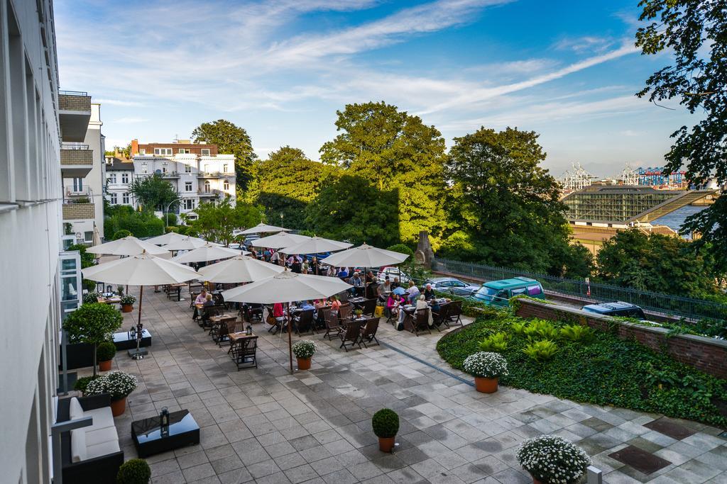 Rainvilles Elbterrassen Hamburgo Exterior foto