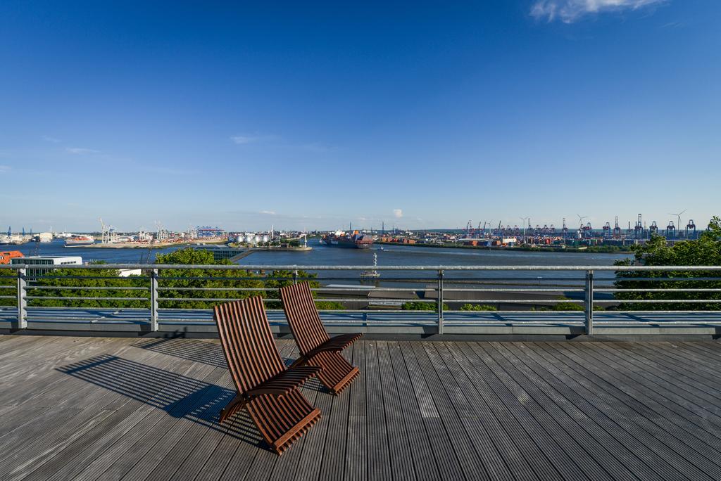 Rainvilles Elbterrassen Hamburgo Exterior foto