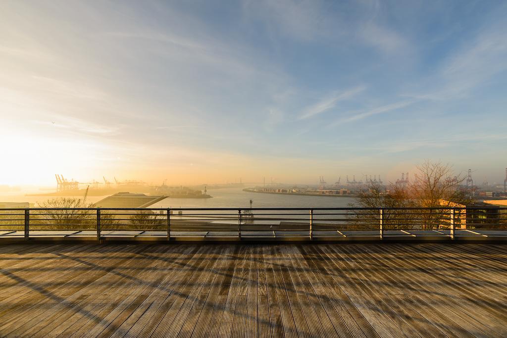 Rainvilles Elbterrassen Hamburgo Exterior foto
